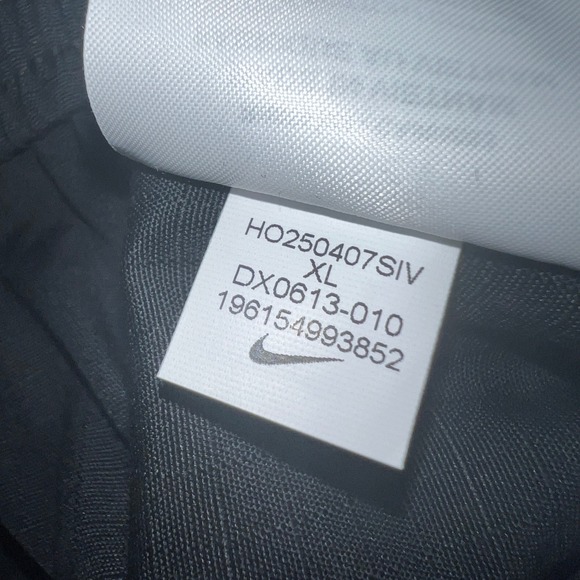 Nike Cargo Pants Mens XL Black Loose Fit Straight Leg Ripstop NWT - Picture 11 of 13